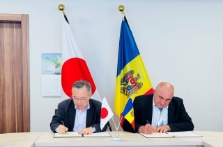 State of signature between Ambassador and representative of the beneficiary (IMSP Edinet Health Center)